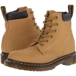 Tan 939 hiker dr martens boots